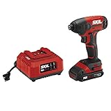 SKIL 20V 1/4 Inch Hex Cordless Impact Driver, Includes 2.0Ah...