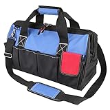 Tahoe Trails 18' Wide Mouth Tool Bag and Organizer for Home,...