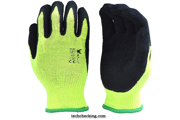 G & F High Visibility Low emissions gardening Gloves