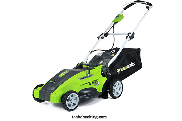 Greenworks 16-Inch 10 Amp Corded Electric Lawn Mower