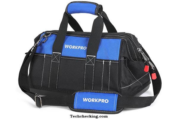 WORKPRO 16-inch Wide Mouth Tool Bag