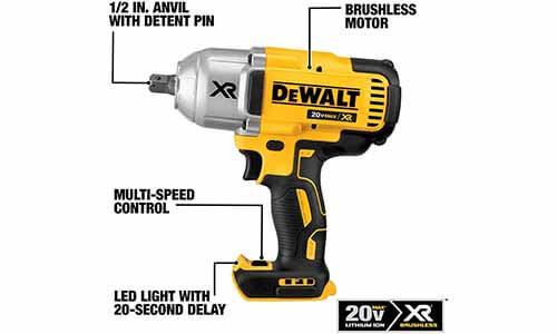 DEWALT 20V Max XR Impact Wrench Kit