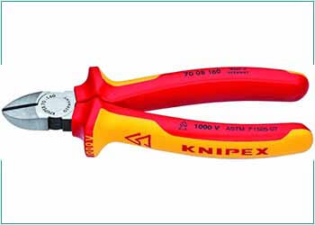 Insulated different types of wire cutters