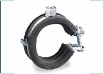 Cushioned Pipe Clamps
